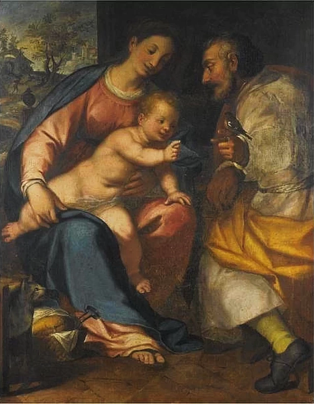 Giovanni Paggi - La Sacra Famiglia
